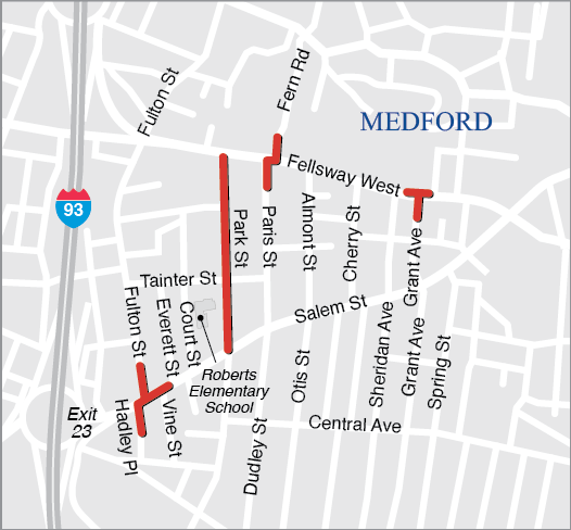 MEDFORD: MILTON FULLER ROBERTS ELEMENTARY SCHOOL (SRTS)